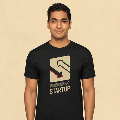 S for Startup T-shirt Merchandise | Loose Fit | Regular Sleeves | Available in all sizes